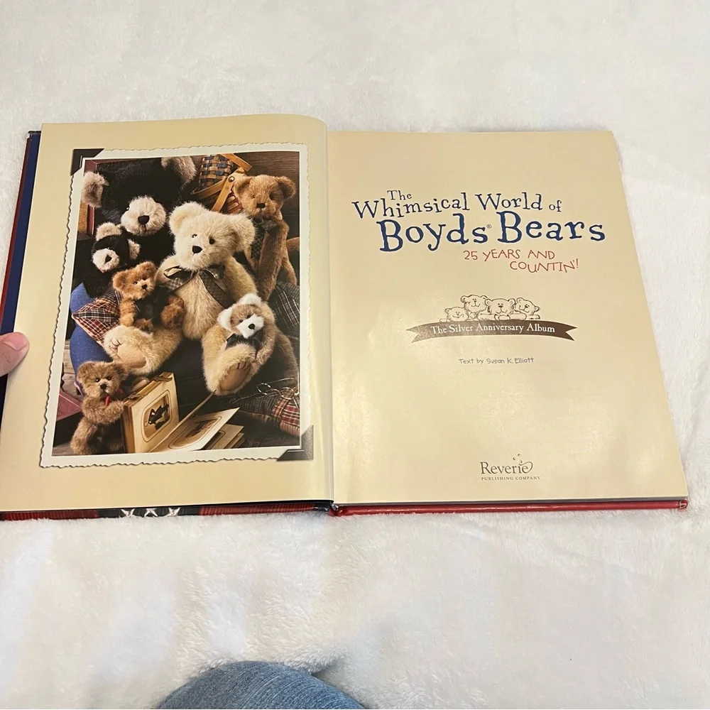 The Whimsical World of Boyds Bears Silver Anniversary Album Coffee Table Book